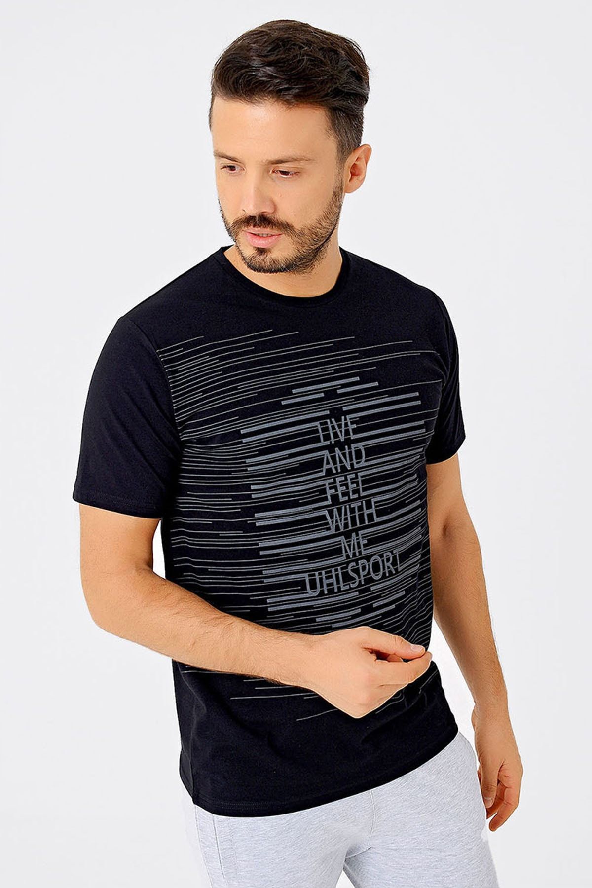 Uhlsport B Yaka Pamuk Gust Tshirt