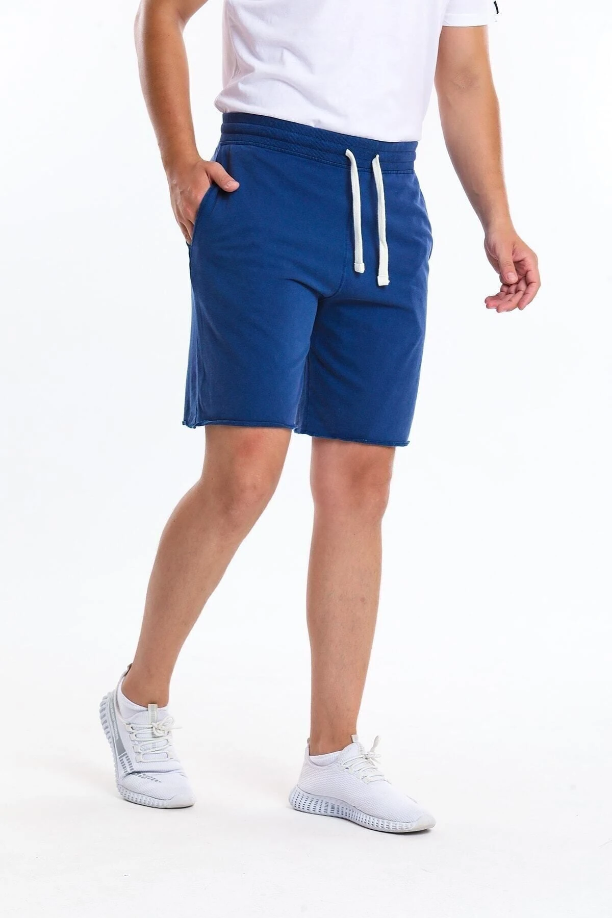 Superfly 22636-MEN Sw Short Indıgo Lacivert Erkek Şort