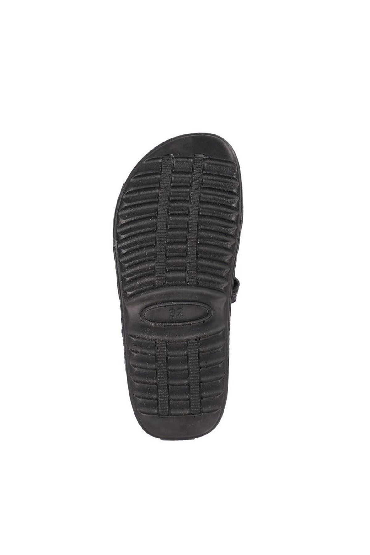 Benetton BN-1238 Filet Erkek Çocuk Sandalet Siyah