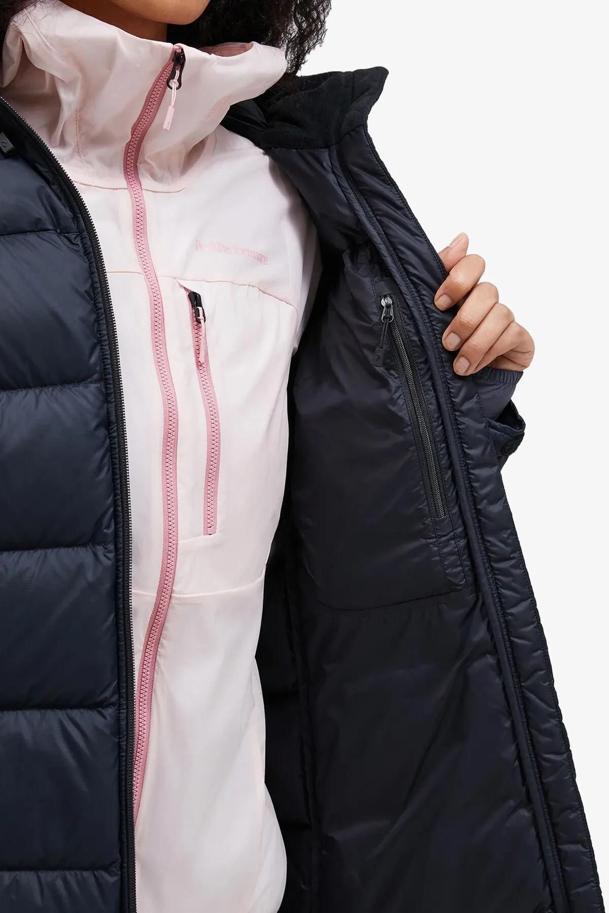 Peak Performance W Frost Down Kadın Siyah Mont G79632030-10011