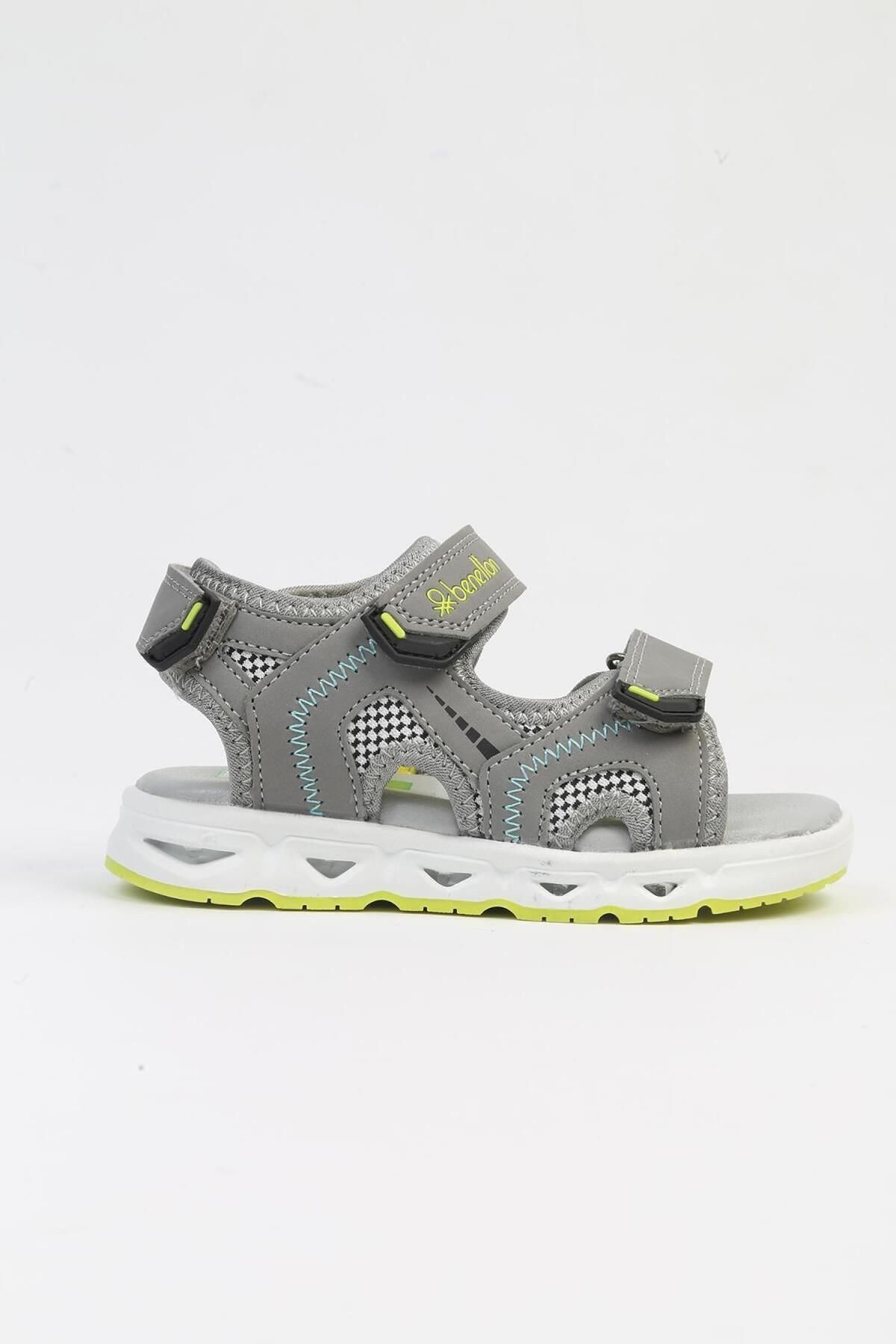 Benetton Gri Erkek Çocuk Sandalet BNI-10118