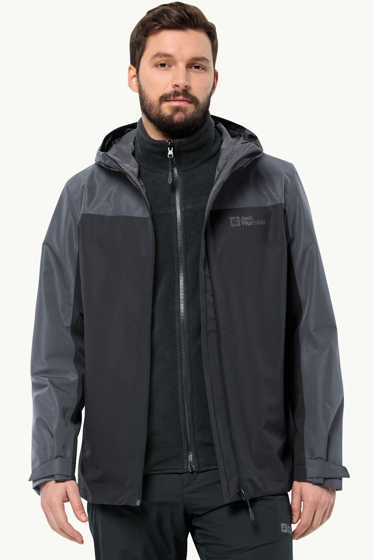 JACK WOLFSKIN TAUBENBERG 3IN1 JKT M