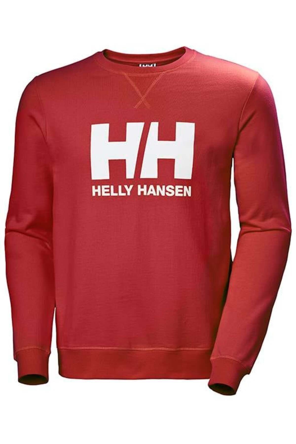 Helly Hansen Hh Logo Crew Sweat Kırmızı Erkek Sweatshirt 34000-163