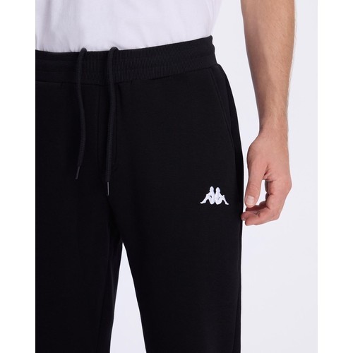 Kappa Authentic Bandys Erkek Siyah Comfort Fit Eşofman Altı
