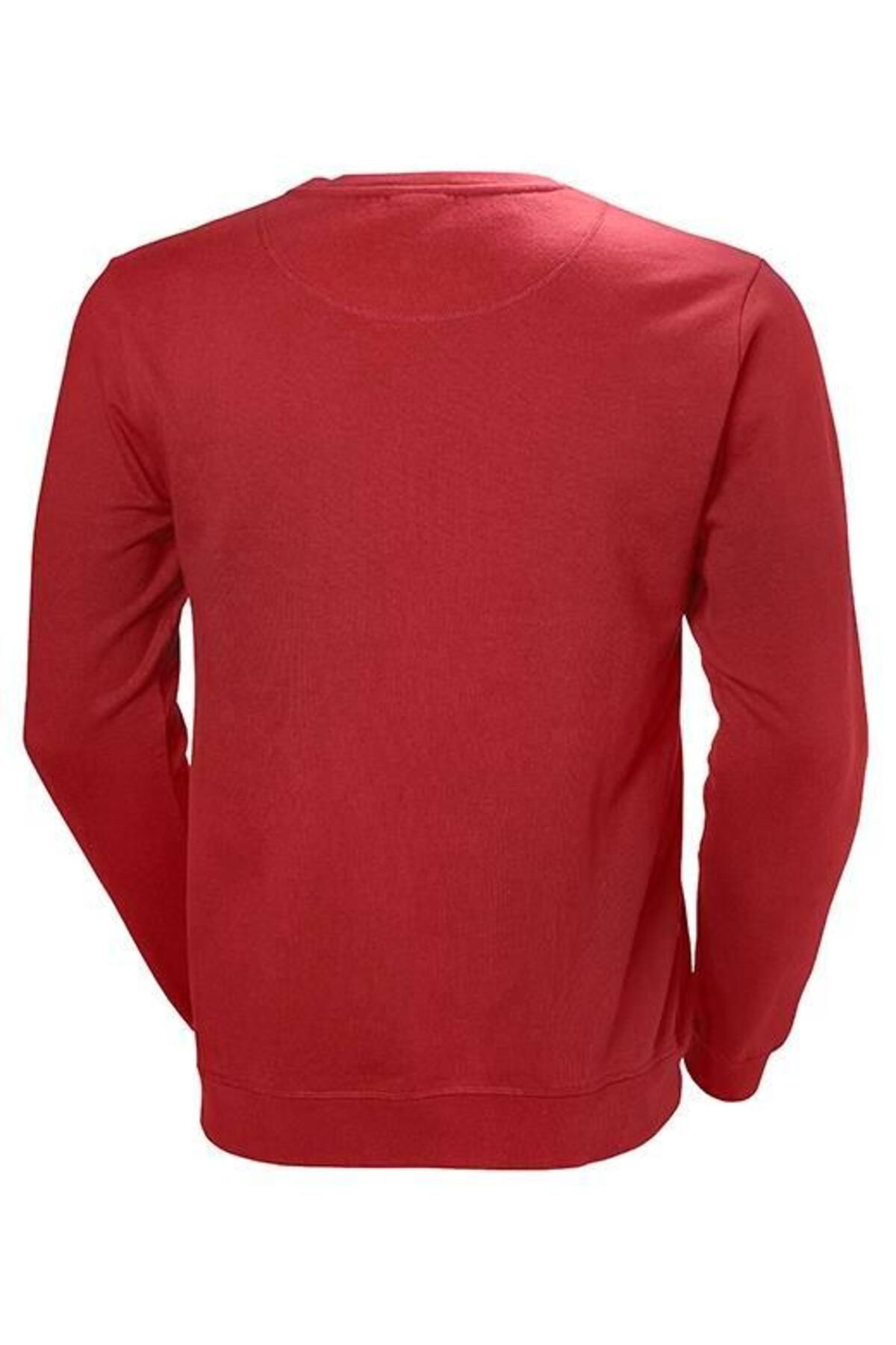 Helly Hansen Hh Logo Crew Sweat Kırmızı Erkek Sweatshirt 34000-163