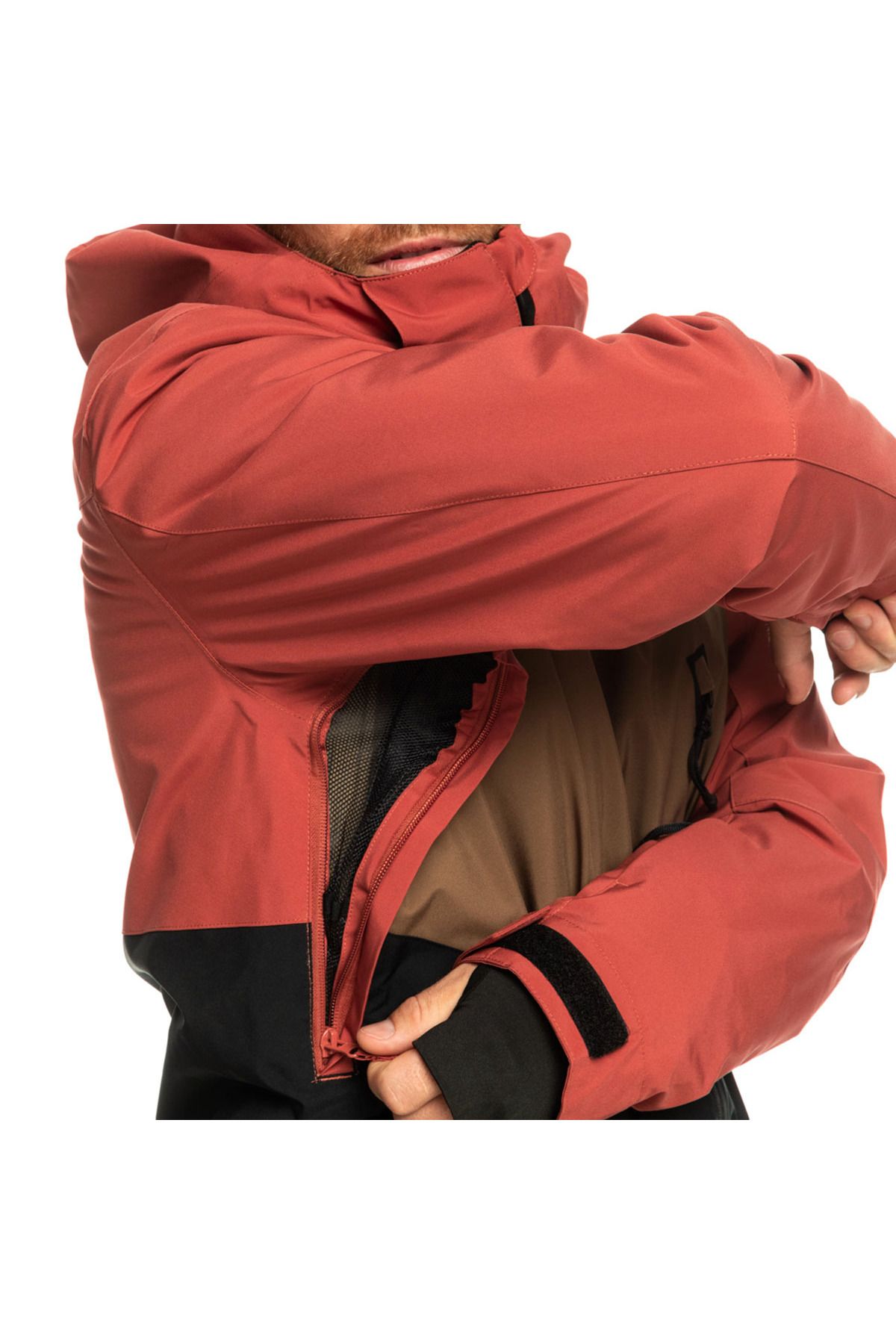 Quiksilver Sycamore Erkek Gri Kayak Montu EQYTJ03431-CPV0