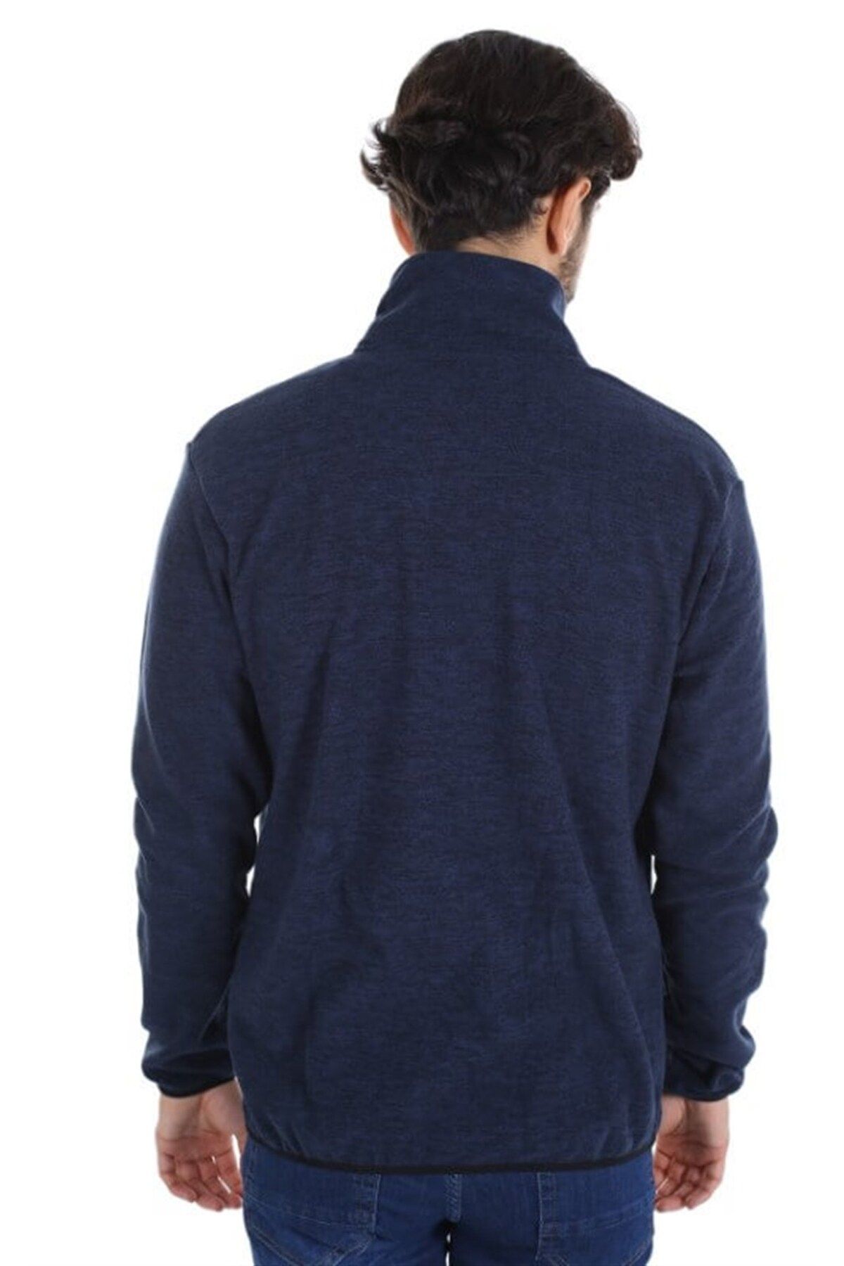 Exuma Tam Fermuarlı Erkek Sweatshirt