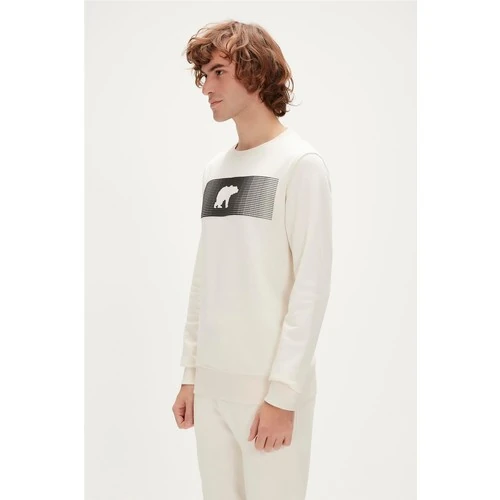 Bad Bear 19.02.12.007-C108 Fancy Erkek Beyaz Sweatshirt