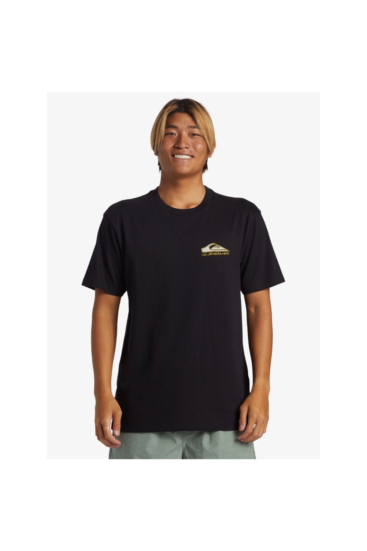 QUIKSILVER Step Up Mor AQYZT09563-10010 ERKEK Siyah Tişört
