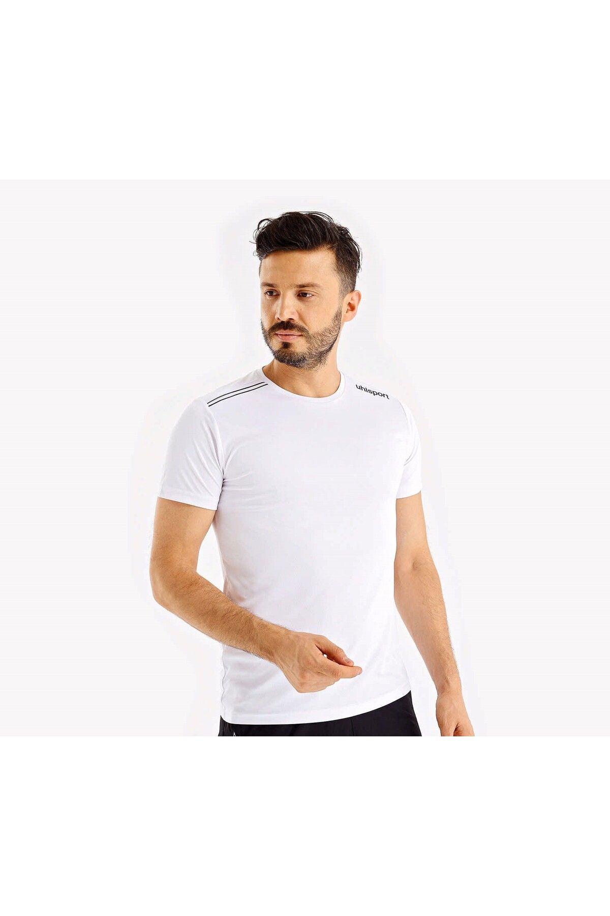 Uhlsport Kısa Kollu Bisiklet Yaka Erkek T-Shirt 3202110
