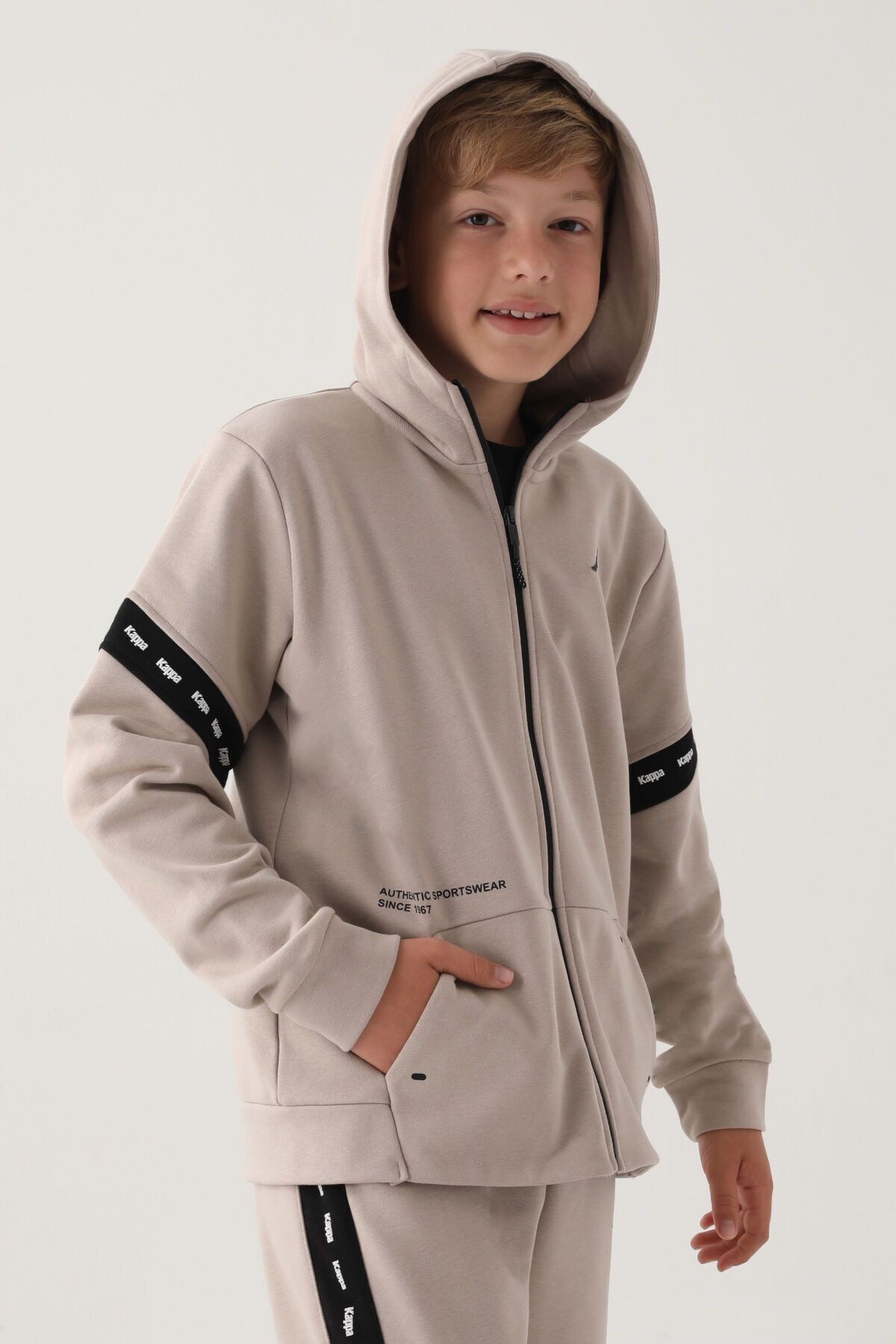 Kappa Erkek Çocuk Kum Sweatshirt