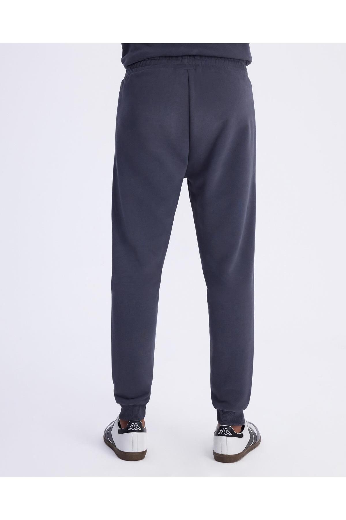 Kappa Authentic Italy Pant Erkek Antrasit Comfort Fit Eşofman Altı