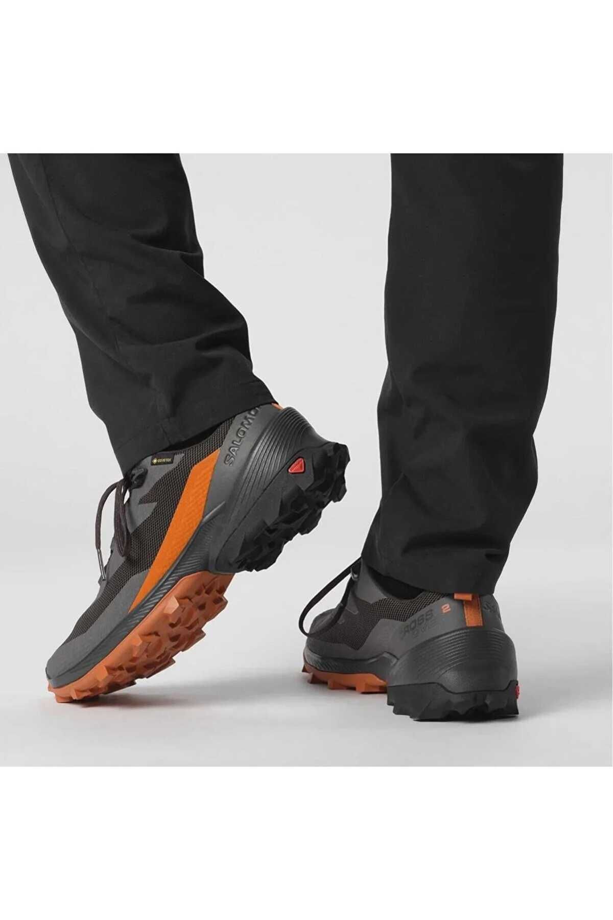 SALOMON Cross Over 2 GTX L47265000 Erkek Siyah Outdoor Ayakkabı