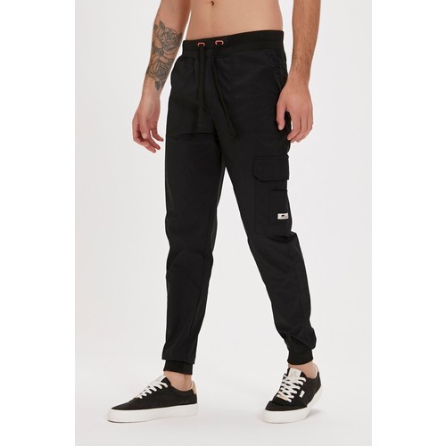 Bad Bear Lucas Siyah Kargo Cepli Erkek Pantolon