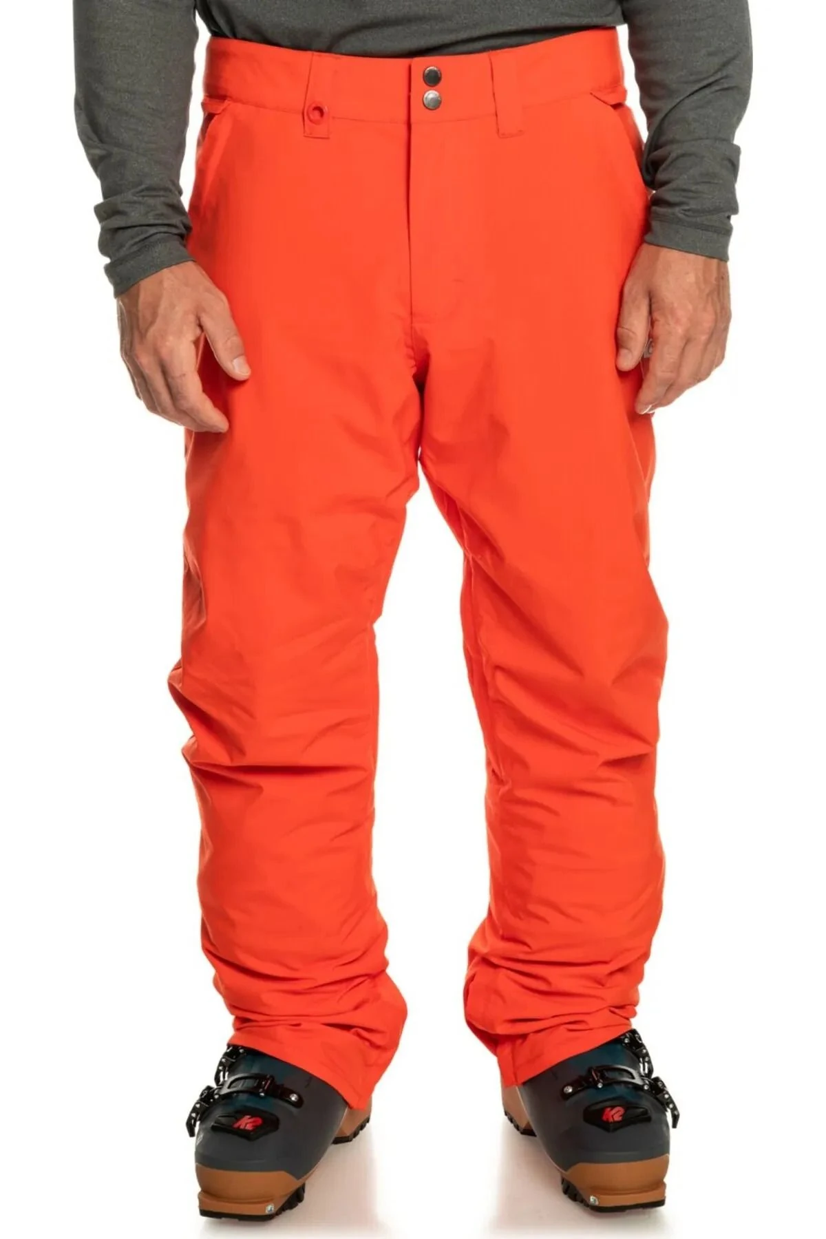 Quiksilver Estate Pt Erkek Turuncu Snowboard Pantolonu EQYTP03146-30089