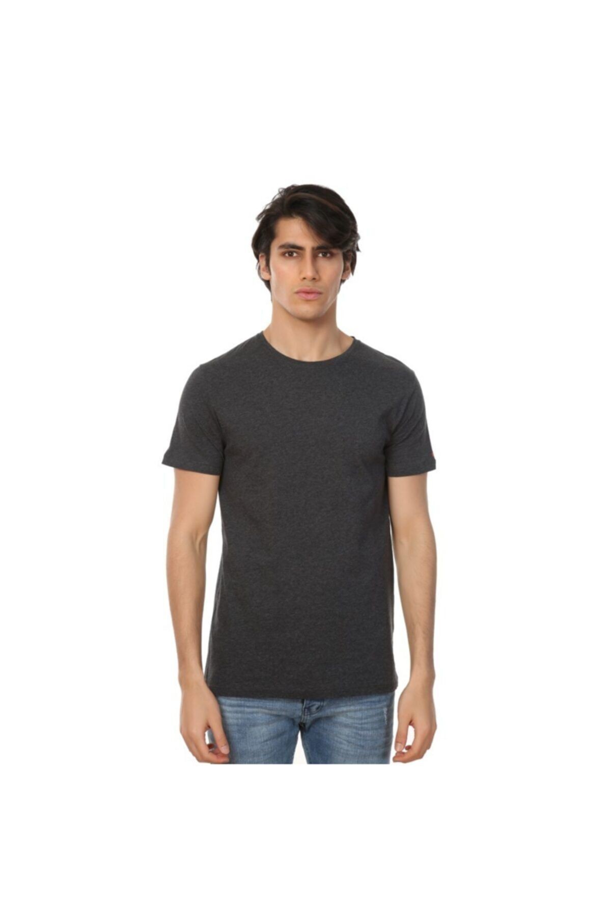 DeFacto Bisiklet Yaka Basic Tişört JFR0000120SM