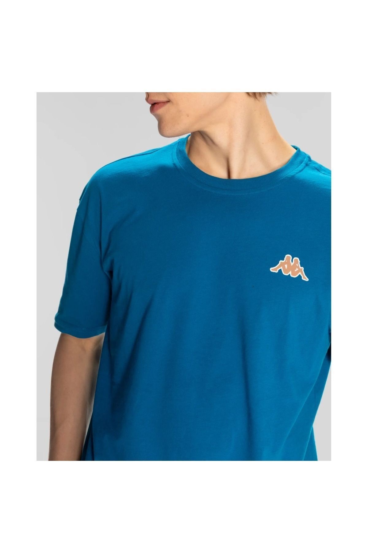Kappa Sport Floyd Erkek Mavi T-Shirt 321W7TW-798