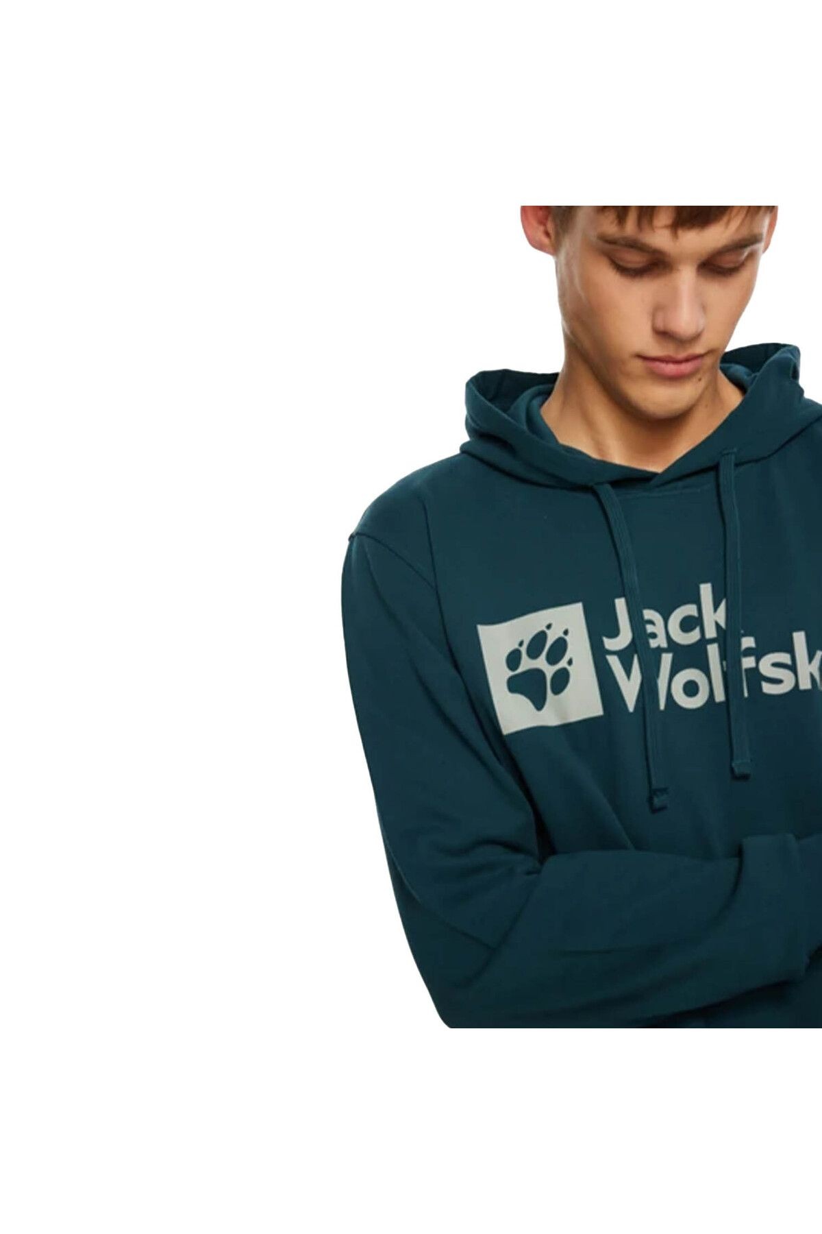 Jack Wolfskin Arthur Hoody Yeşil Erkek Kapüşonlu Sweatshirt 