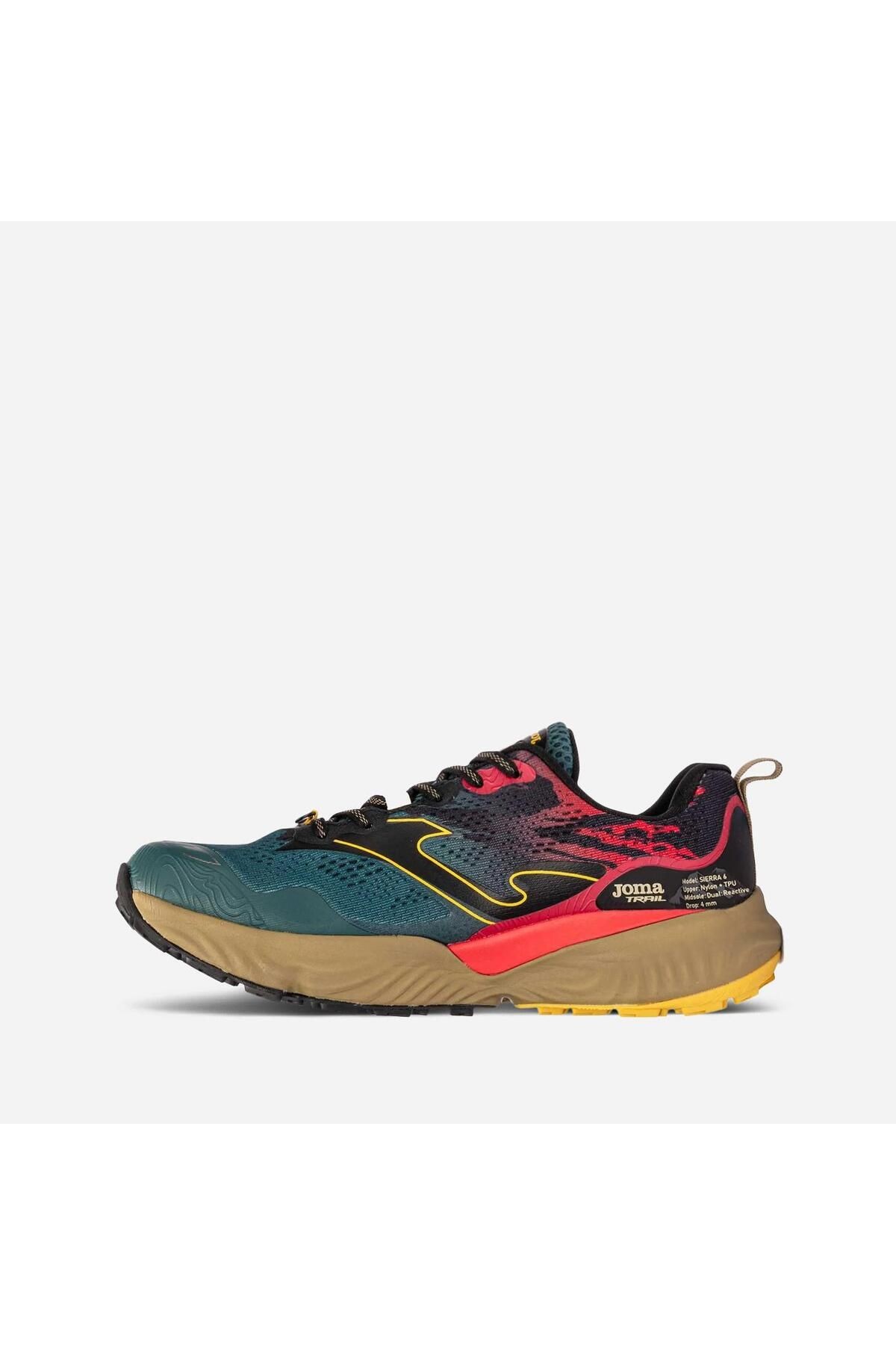 Joma SIERRA 2415 Erkek  Koşu & Yürüyüş Ayakkabısı Yeşil/Kırmızı