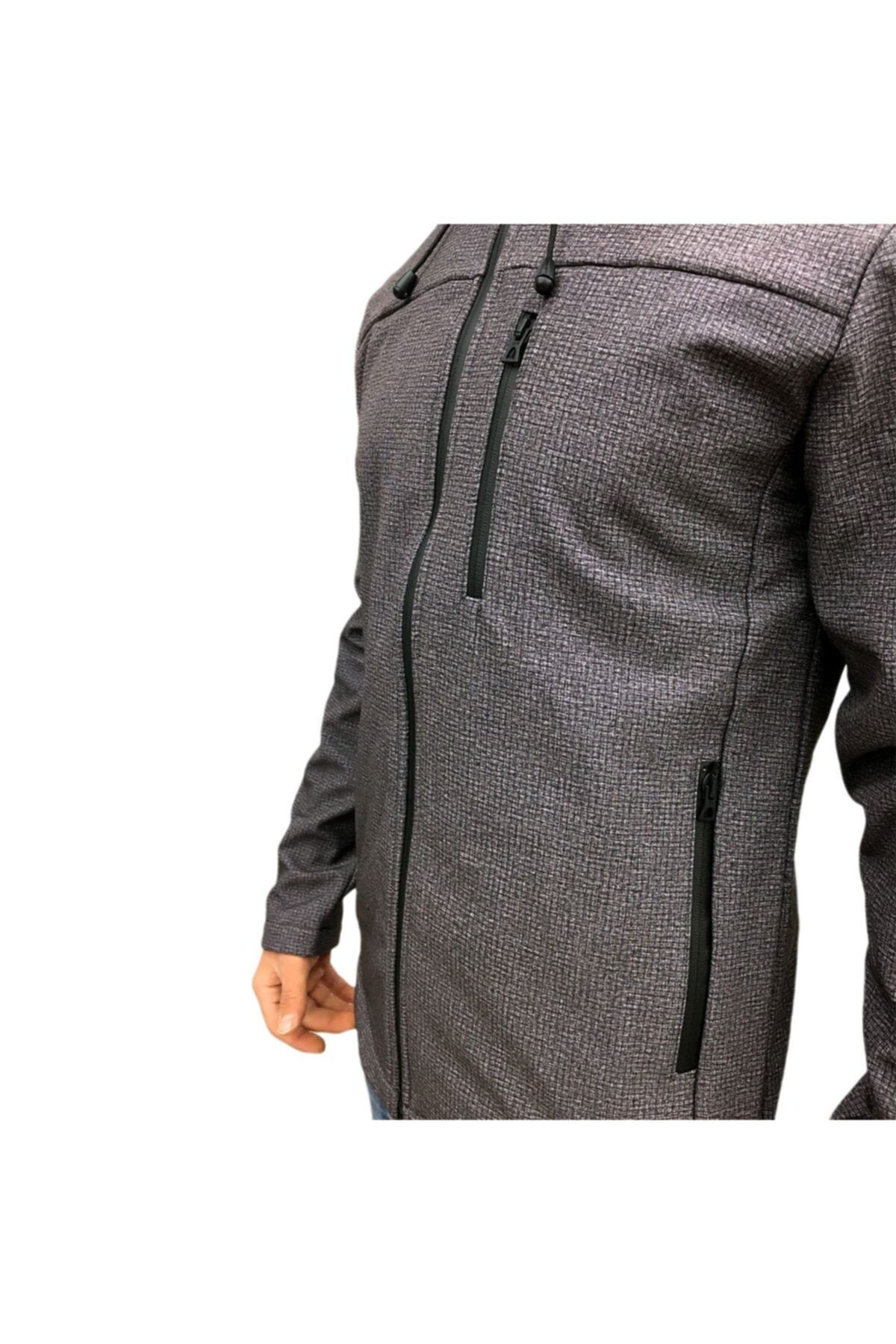 Exuma Softshell Mont Erkek Antramelange 281100P