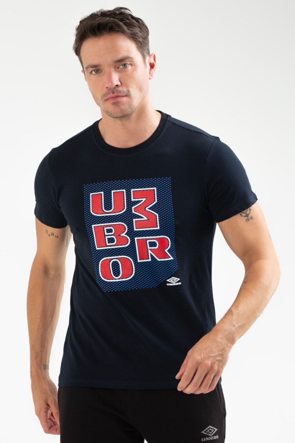 UMBRO TF-0136 Umb Knut T-Shirt D.BLUE