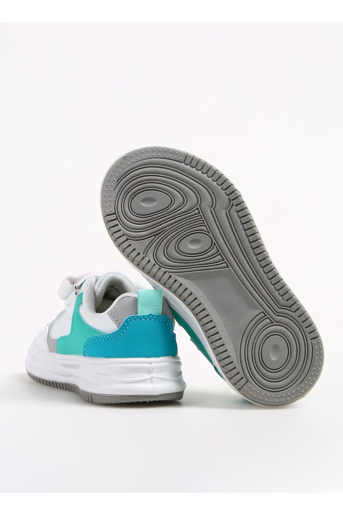Benetton Beyaz - Gri Erkek Çocuk Sneaker BNI-10025