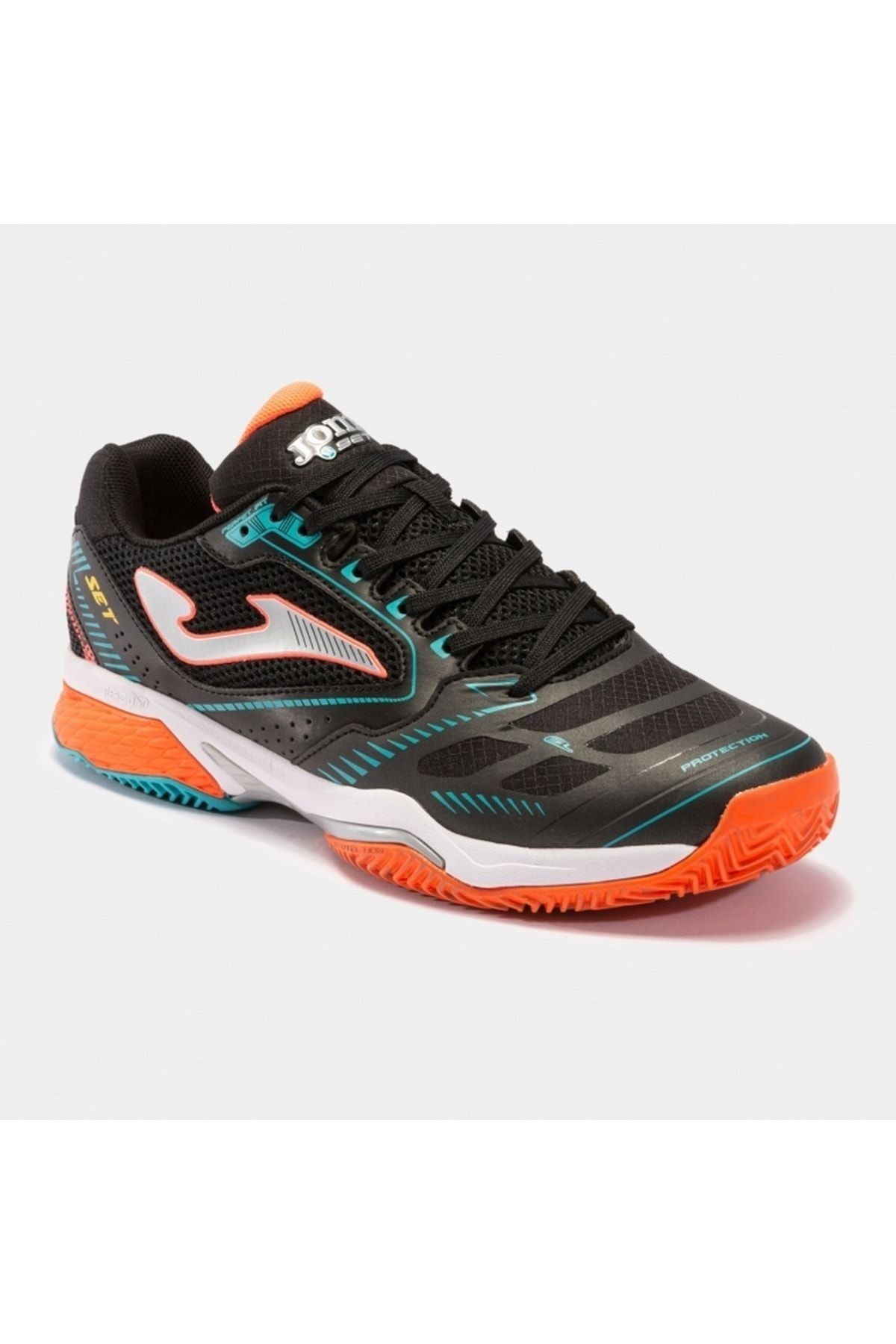 Joma T.set Men 2201 Siyah Erkek Tenis Ayakkabısı