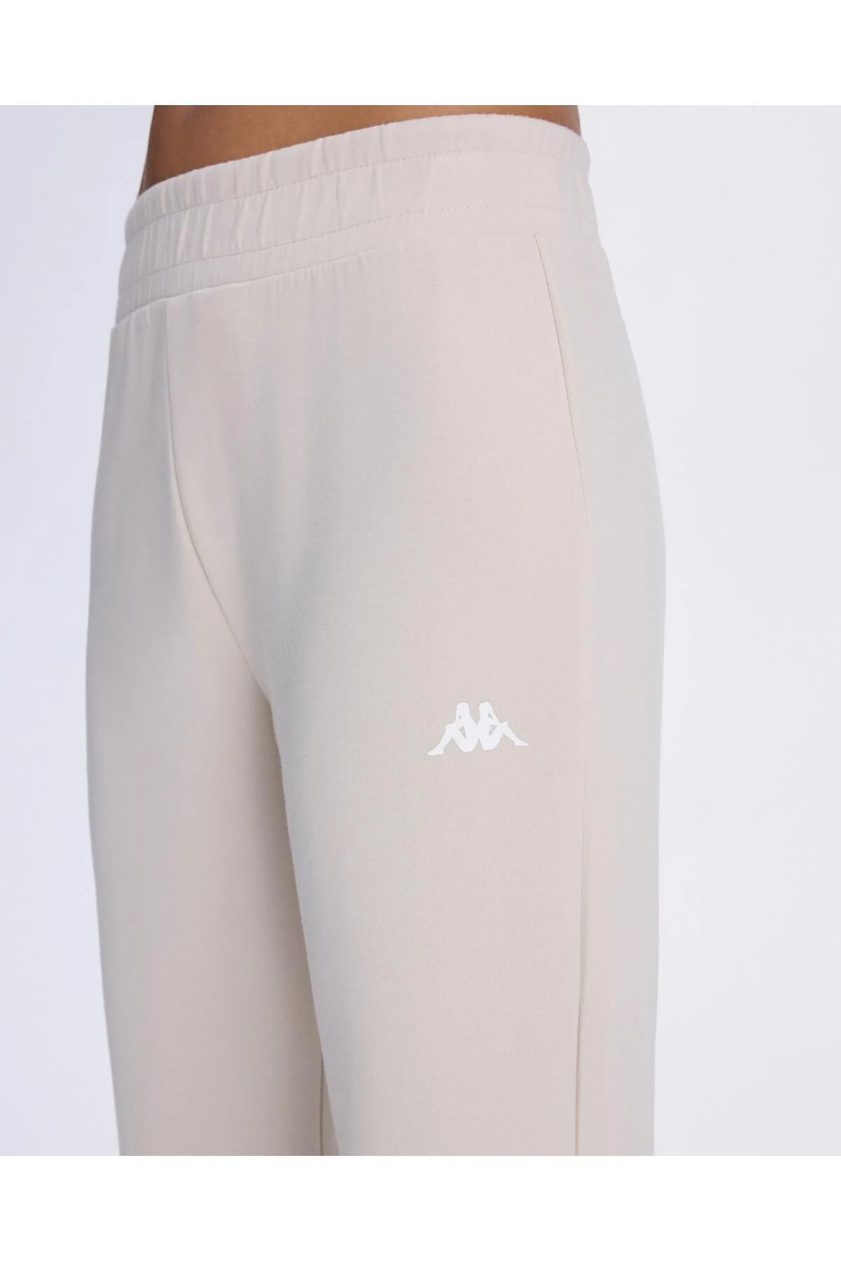 Kappa Belen Pant Kadın Taş Rengi Comfort Fit Eşofman Altı
