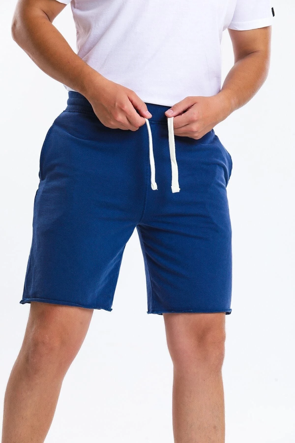 Superfly 22636-MEN Sw Short Indıgo Lacivert Erkek Şort