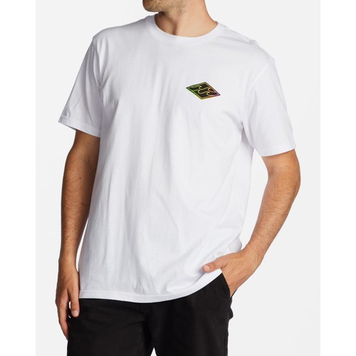Billabong Crayon Wave Ss Erkek Beyaz T-Shirt ABYZT01697-WHT