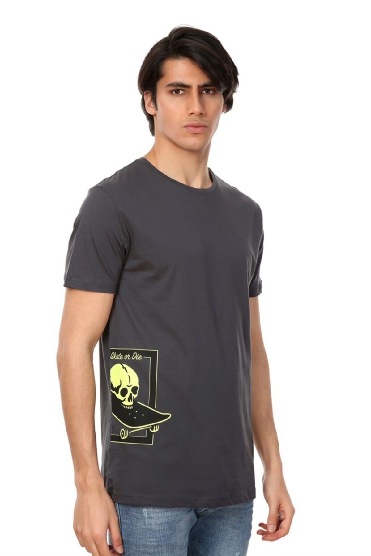 JOHN FRANK COOL ANTRASİT T-SHIRT