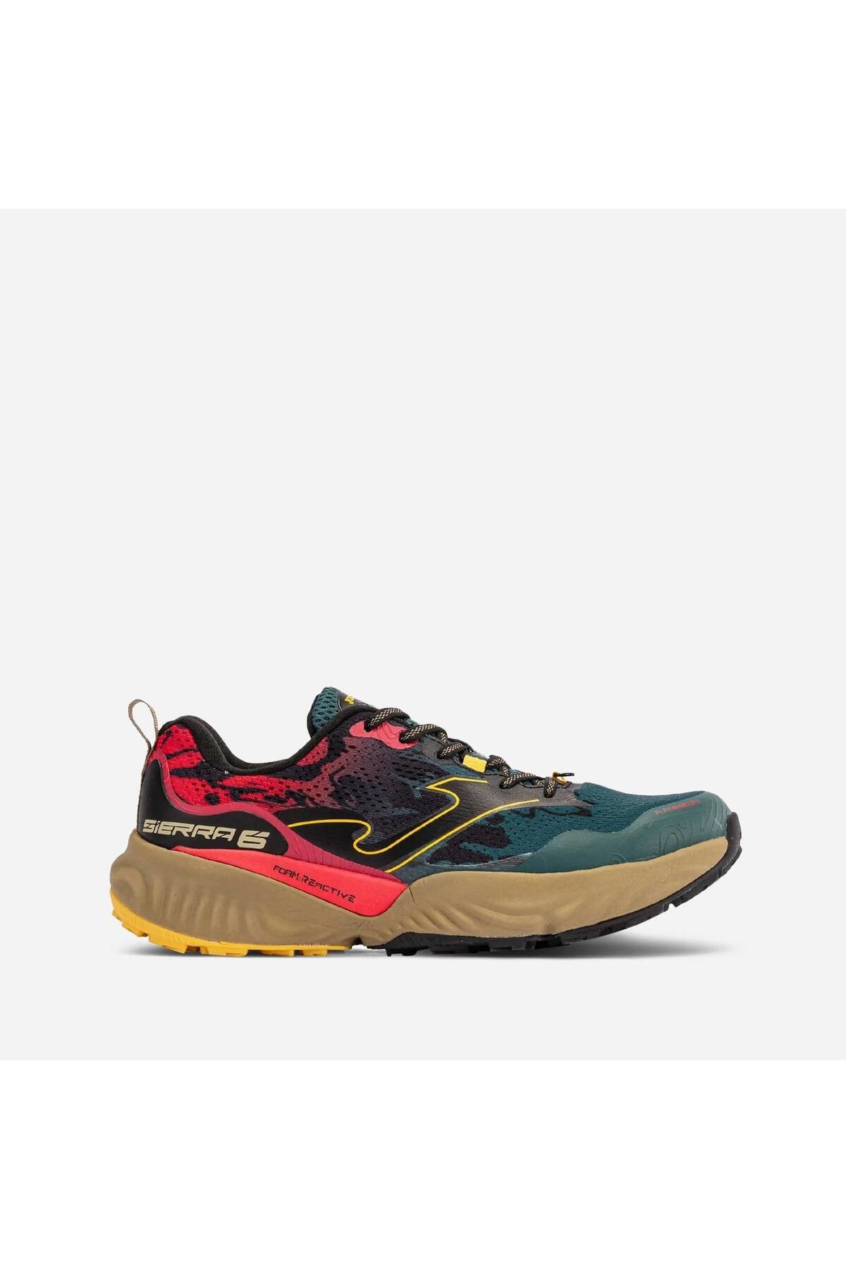 Joma SIERRA 2415 Erkek  Koşu & Yürüyüş Ayakkabısı Yeşil/Kırmızı