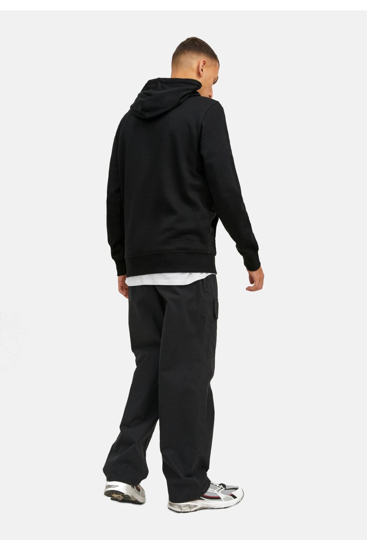 Jack & Jones Logolu Kapüşonlu Sweatshirt - Dust