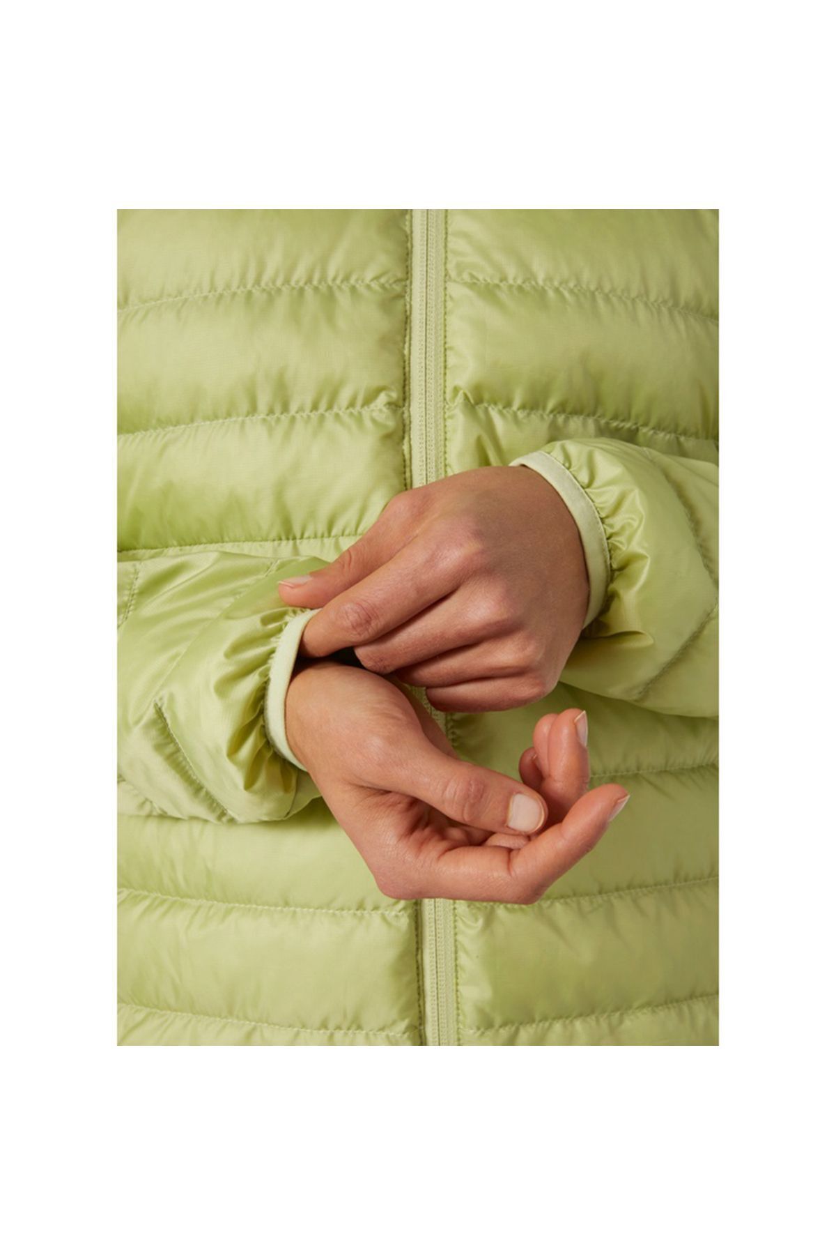 Helly Hansen W Banff Hooded Insulator Kadın Yeşil Mont 63252-498