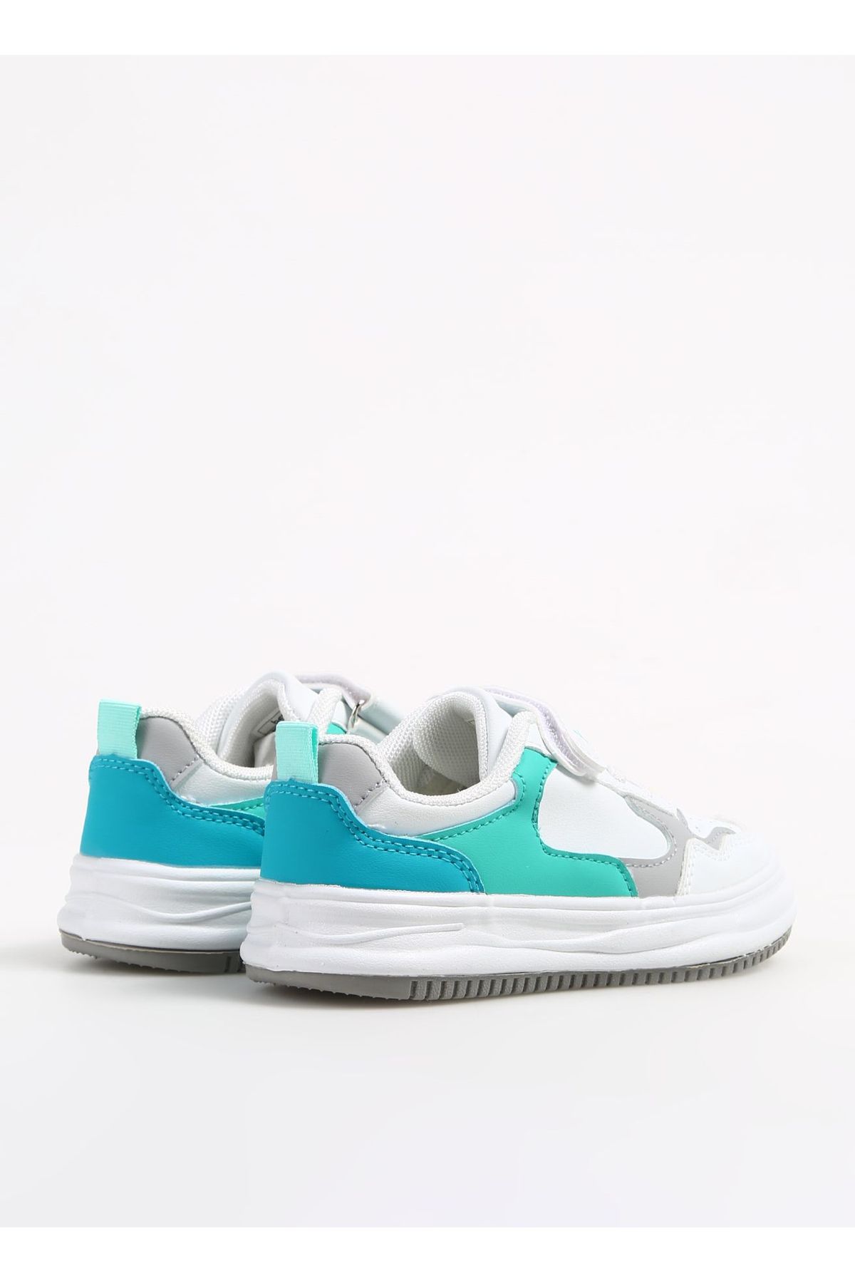 Benetton Beyaz - Gri Erkek Çocuk Sneaker BNI-10025