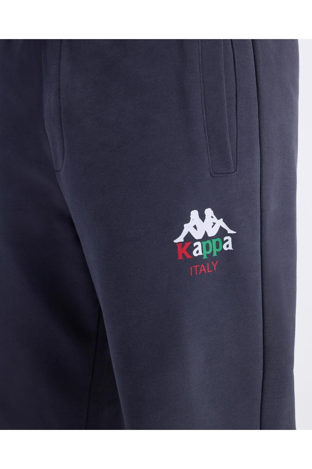 Kappa Authentic Italy Pant Erkek Antrasit Comfort Fit Eşofman Altı
