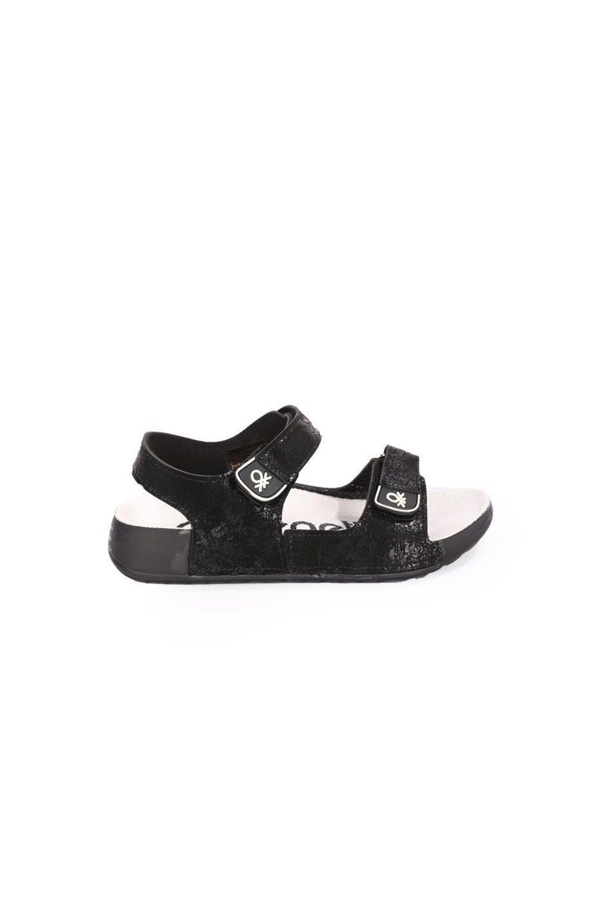 Benetton BN-1238 Filet Erkek Çocuk Sandalet Siyah