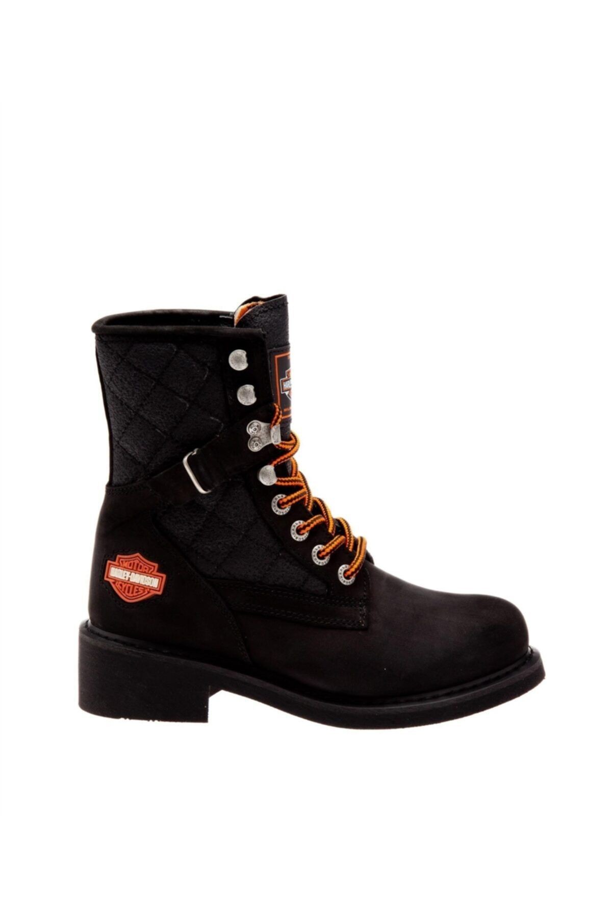 Harley Davidson New Worker Kadın Siyah Nubuk Bot