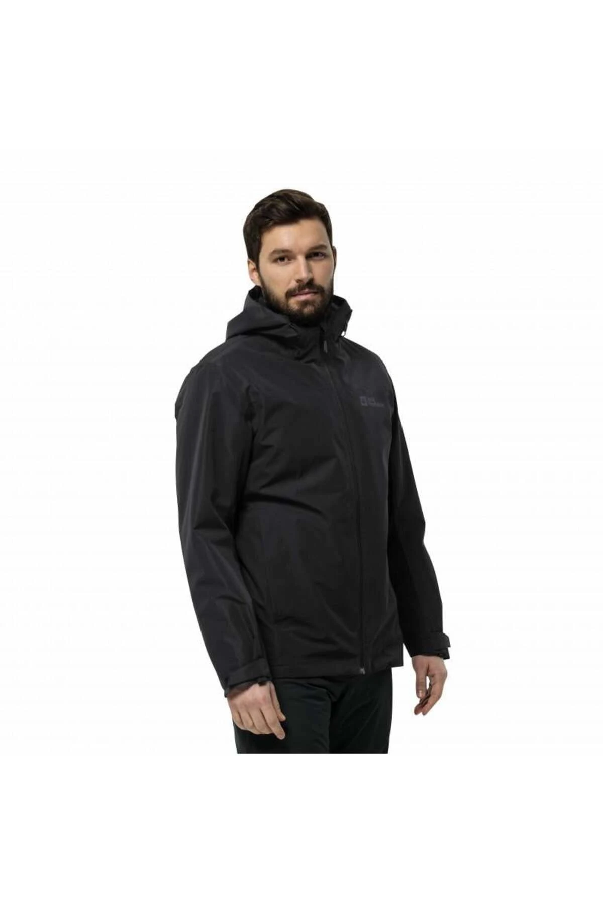 JACK WOLFSKİN TAUBENBERG 3IN1 JKT ERKEK Siyah Mont&Ceket