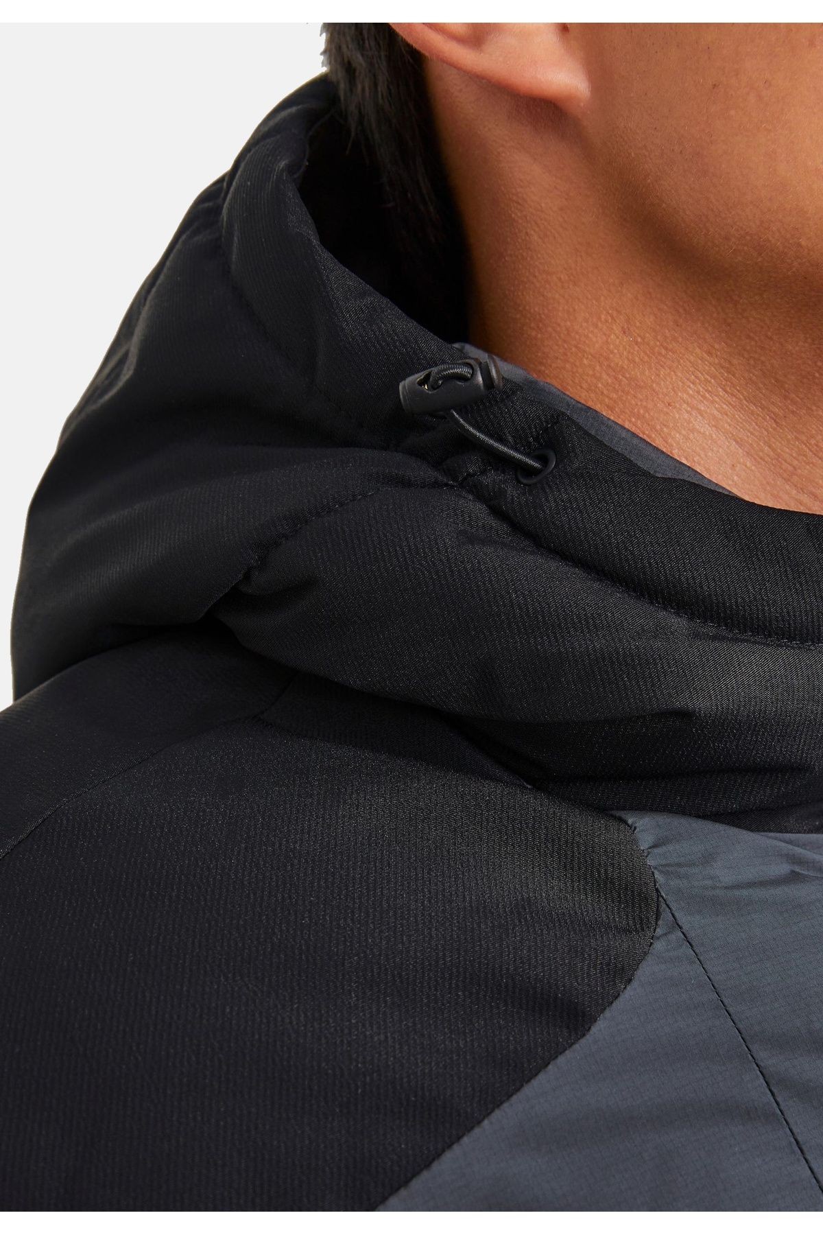 Jack & Jones Erkek Suya Dayanıklı Kapüşonlu Puffer Mont - Otis