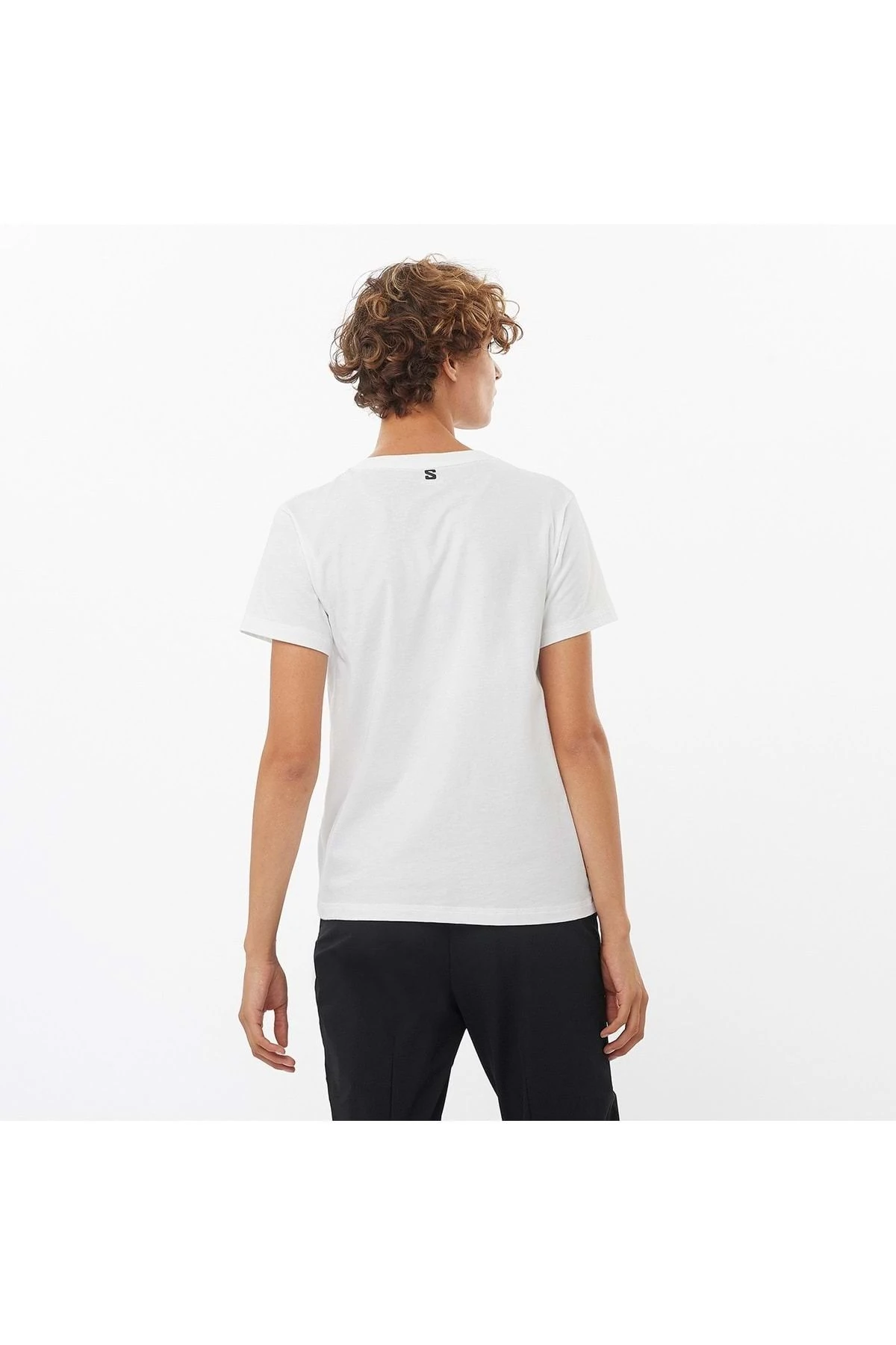 SALOMON Logo SS Tee W LC2217600 KADIN BEYAZ Tişört