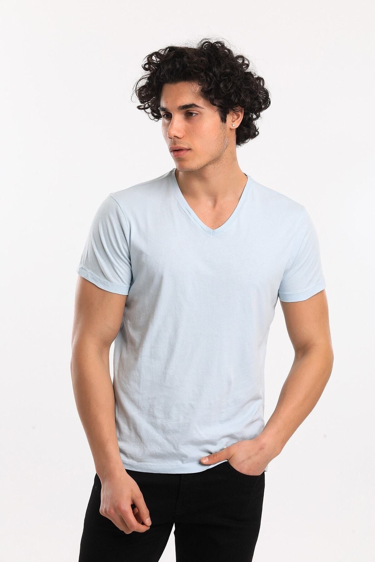 Superfly Men Tshırt L.Blue Erkek T-Shirt 21522-11