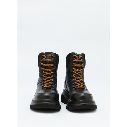 STEIN-BLACK // BASKILI DERİ