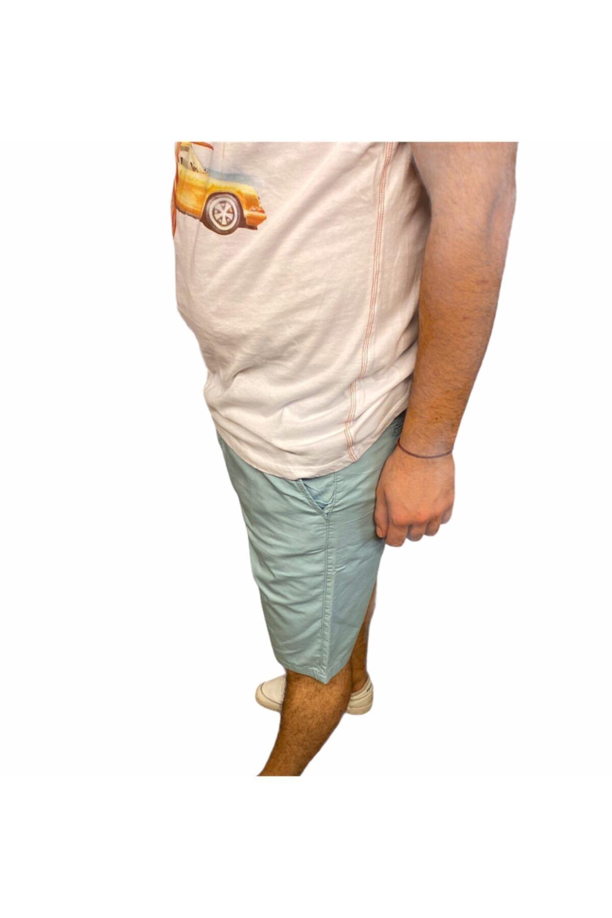 Superfly Chino Erkek Mavi Şort 21706-07