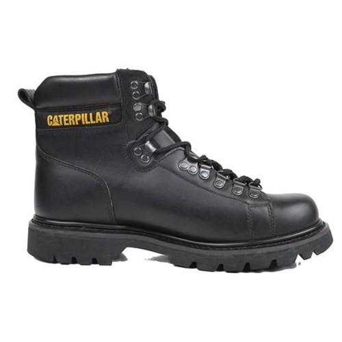 Caterpillar Alaska Erkek Siyah Deri Bot