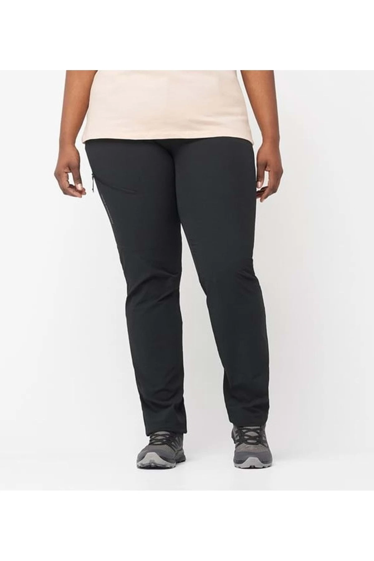 Salomon LC2214500 Wayfarer Kadın Outdoor Kamp Pantolonu SİYAH