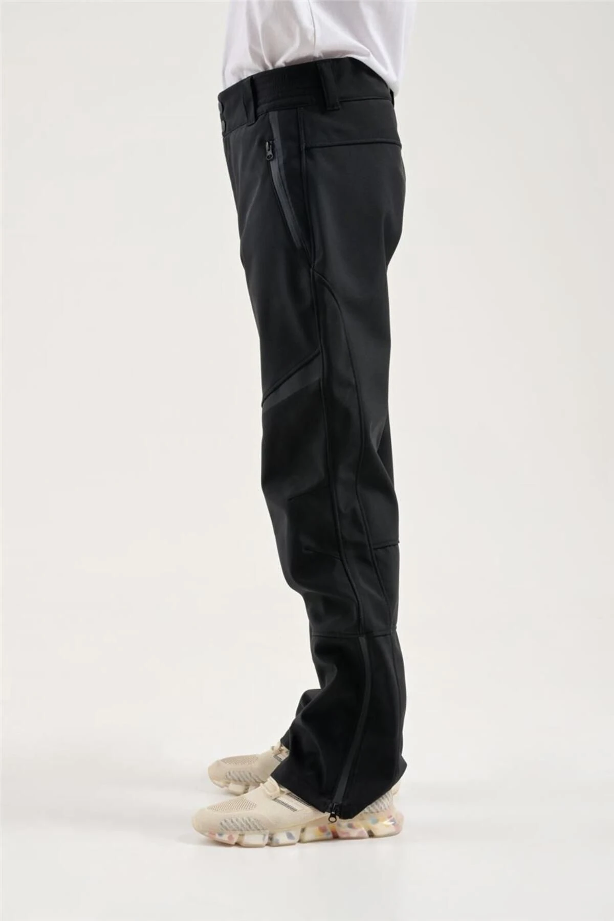 Exuma Erkek Siyah Softshell Kayak Pantolon 2313005