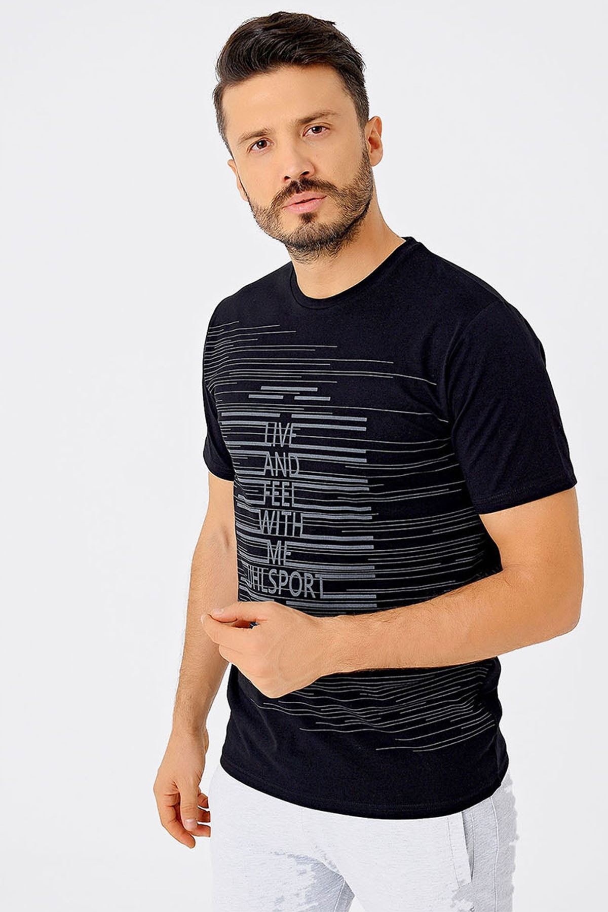 Uhlsport B Yaka Pamuk Gust Tshirt