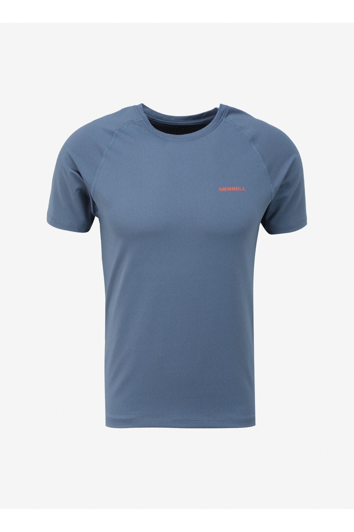 Merrell Mavi Erkek O Yaka Baskılı T-Shirt 