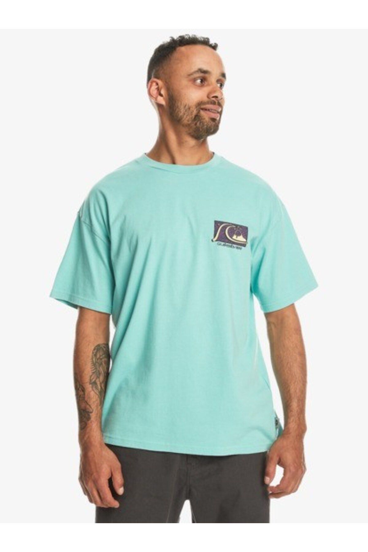 Quiksilver Take Us Back Bubble Oversize Erkek Tişört EQYZT07652